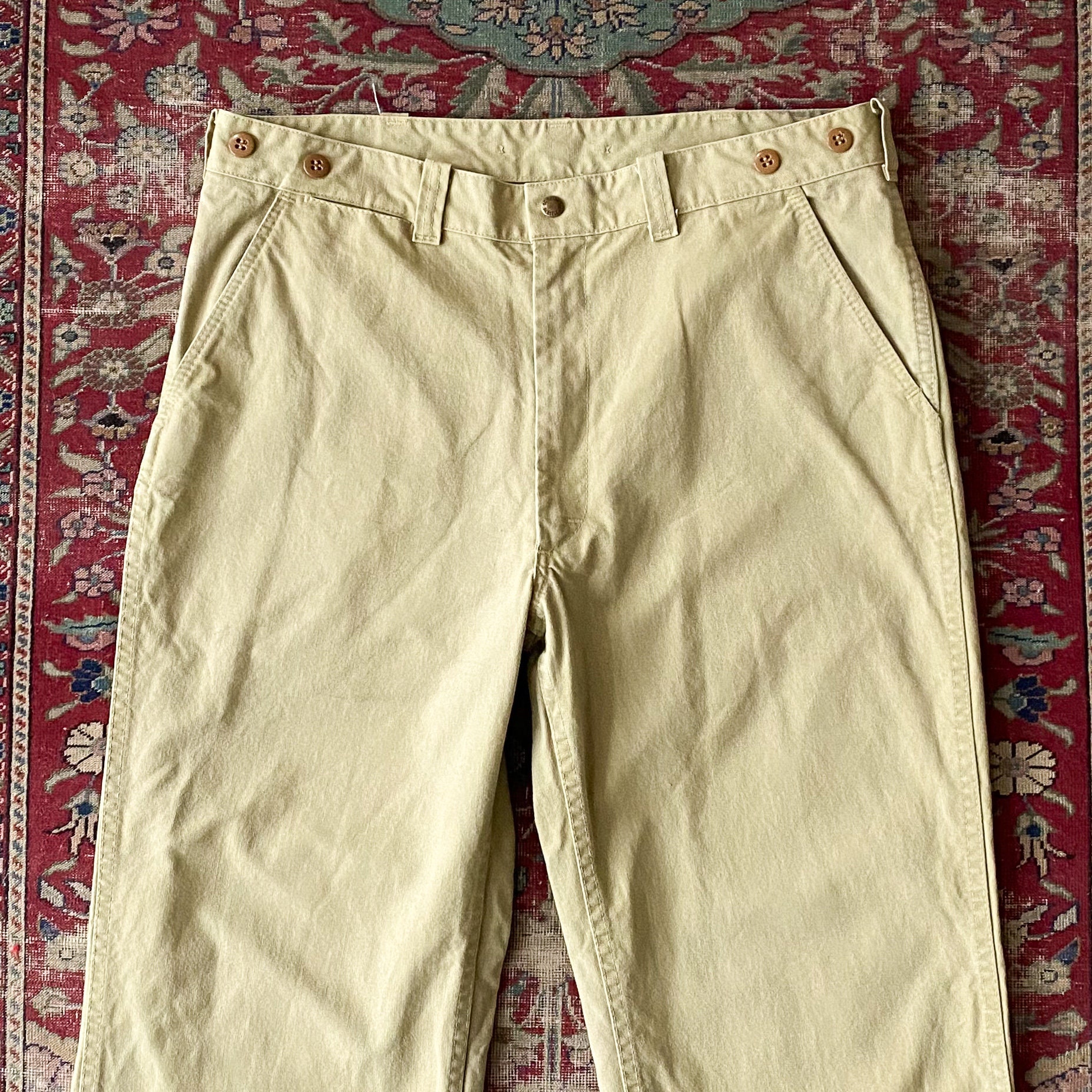 Vintage 1970s Filson Khaki Tin Cloth Waxed Cotton Hunting Vintage 1970s Filson Khaki Tin Cloth Waxed Cotton Hunting