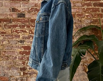 Vintage 1970s Lee Stanforized Patd 153438 Medium Wash