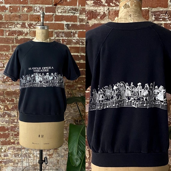 Vintage 1980s Hawaii Opera Theatre Short Sleeve S… - image 1