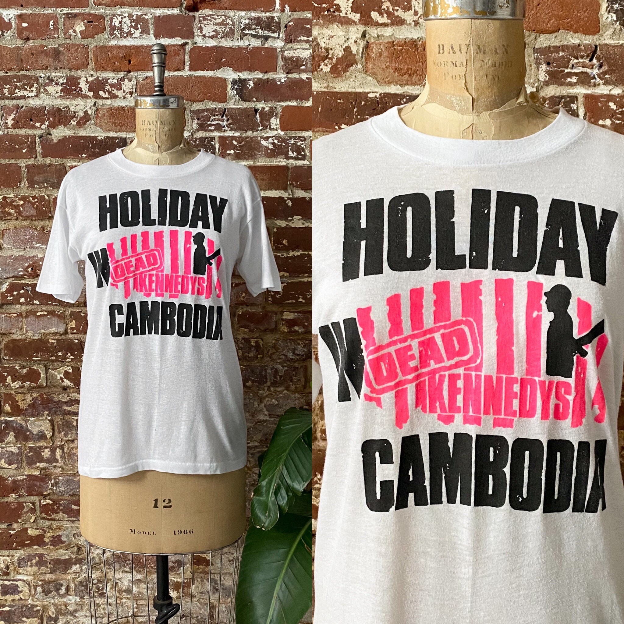 Vintage 1980s Dead Kennedys Holiday in Cambodia Album Promo
