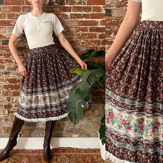 Brown clearance prairie skirt