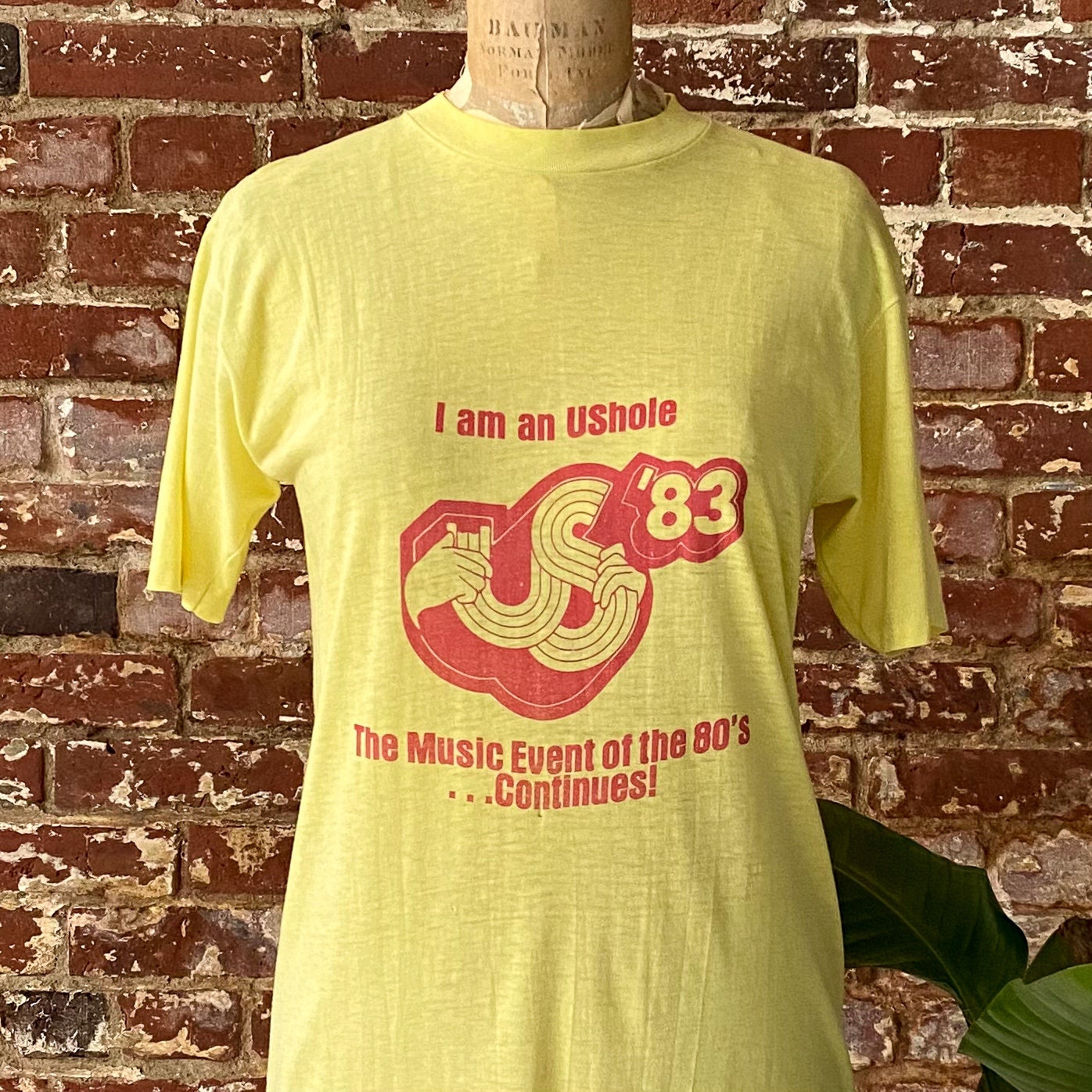 Vintage US '83 Festival Tee - US 1983 Arts Music Festival T Vintage US '83 Festival Tee - US 1983 Arts Music Festival T