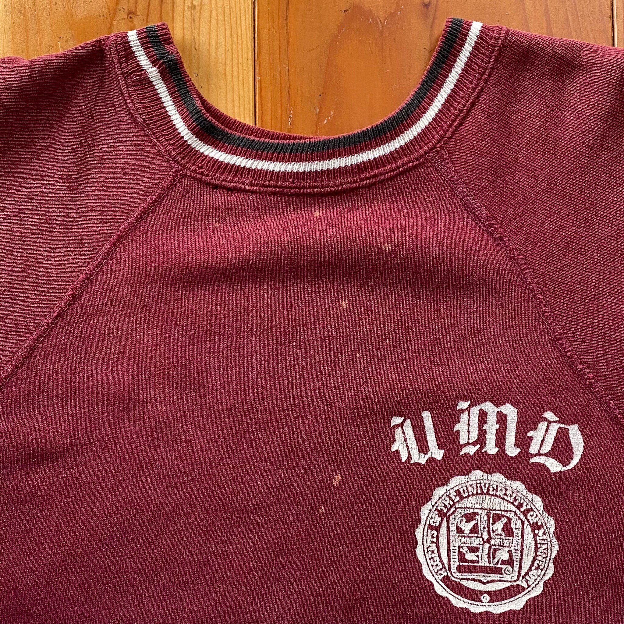 Vintage 1960s Champion Running Man University of Minnesota