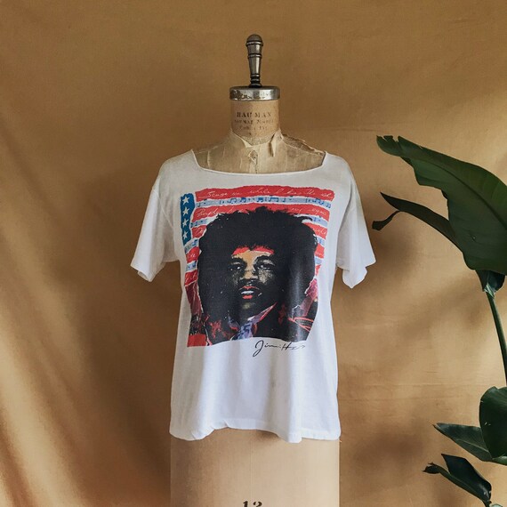Vintage 1980/90 Jimi Hendrix T-Shirt - 90s Jimi He