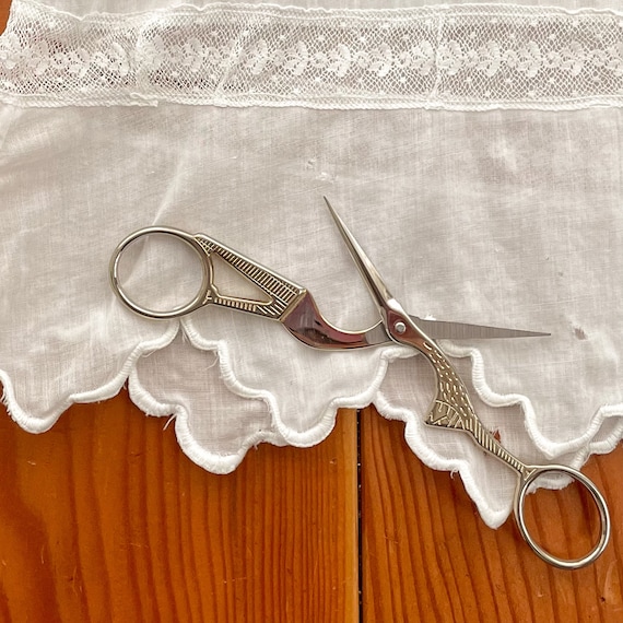Antique Victorian Edwardian Cotton Ribbon Lingeri… - image 8