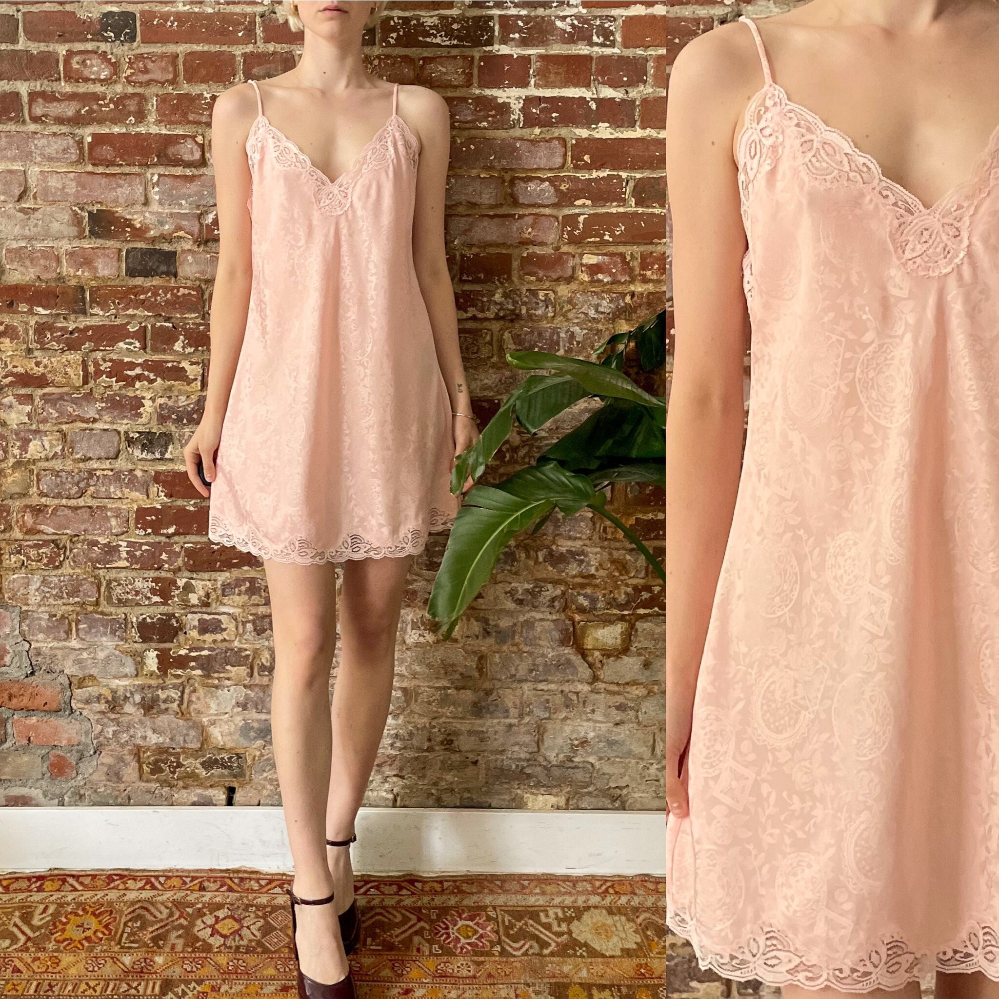 Vintage victoria secret slip dress - Etsy 日本