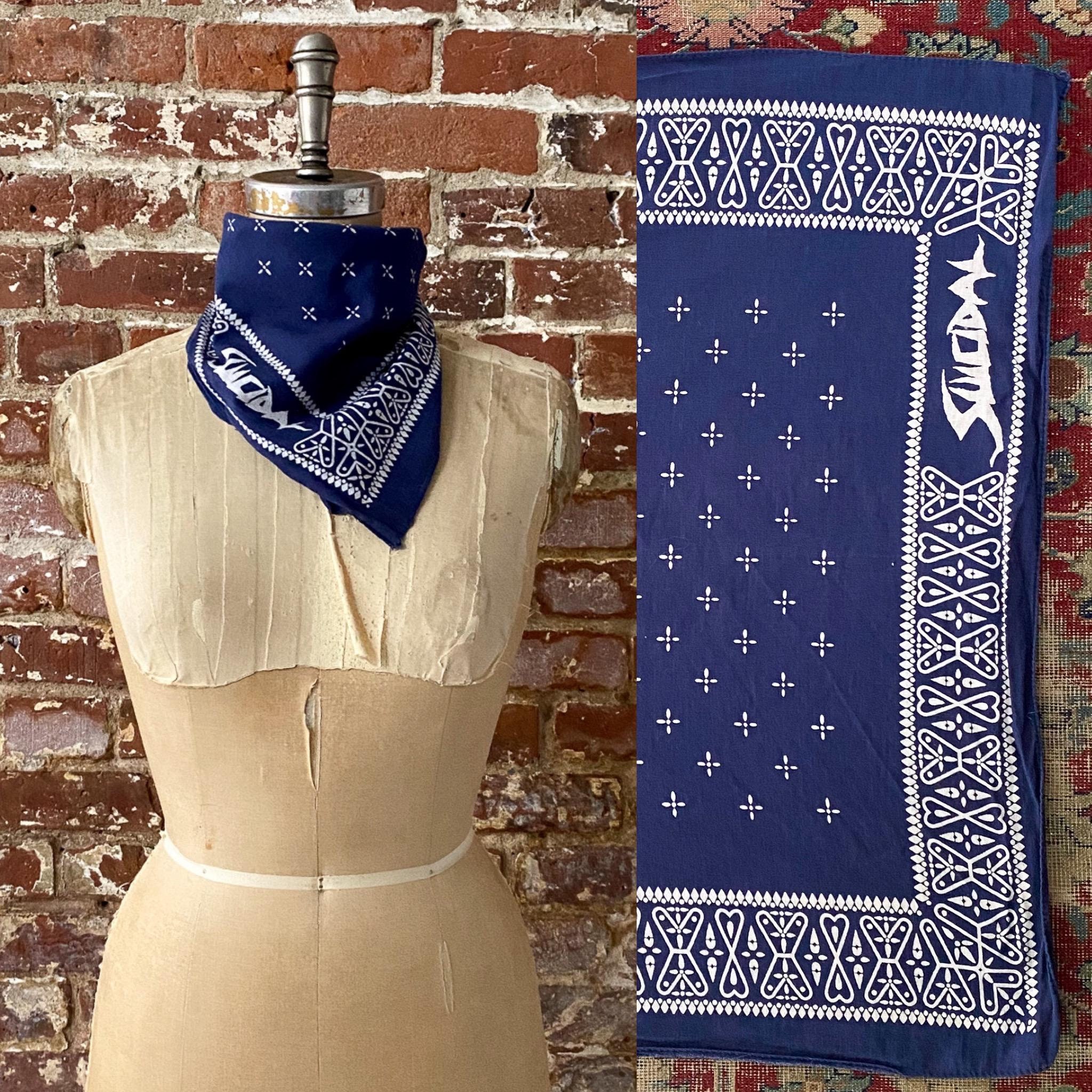 ~20s indigo vintage banndana デッドストック 20s indigo vintage banndana デッドストック - メルカリ