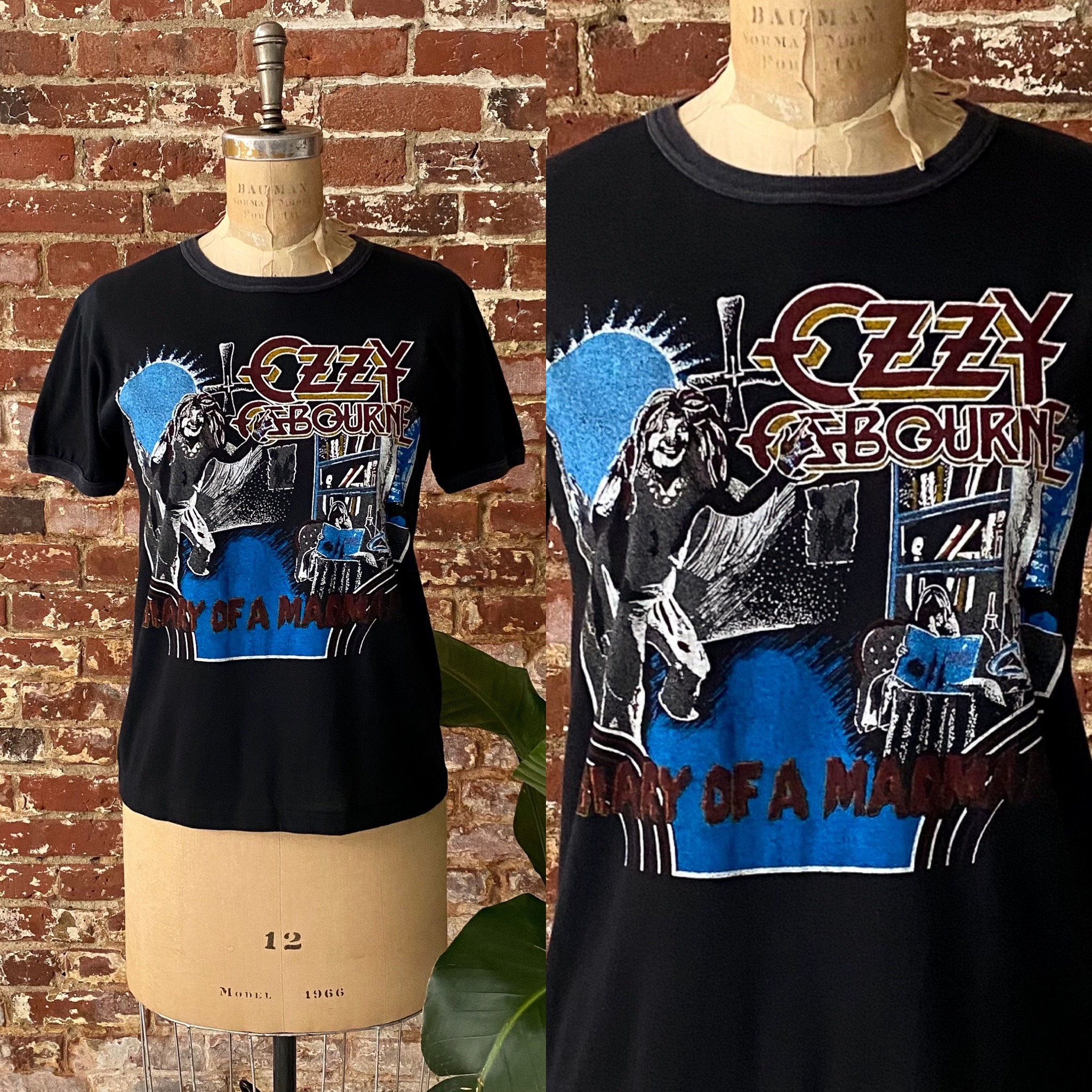 80s Ozzy Osbourne Tee - Etsy 80s Ozzy Osbourne Tee - Etsy