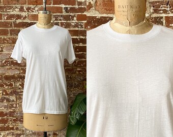 paper thin white t shirt