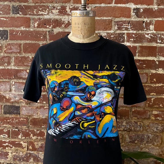 ひ*ろ様 New Orleans Jazz Margaret Slade Kel POST JUNK / 00's MARGARET SLADE KELLEY “NEW ORLEANS JAZZ” T
