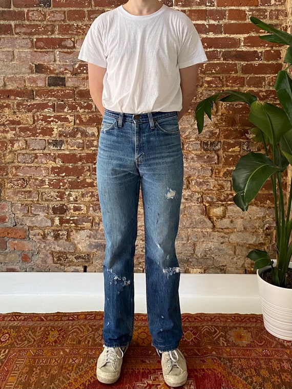 Vintage 1970s GWG Medium Wash Jeans 70s 