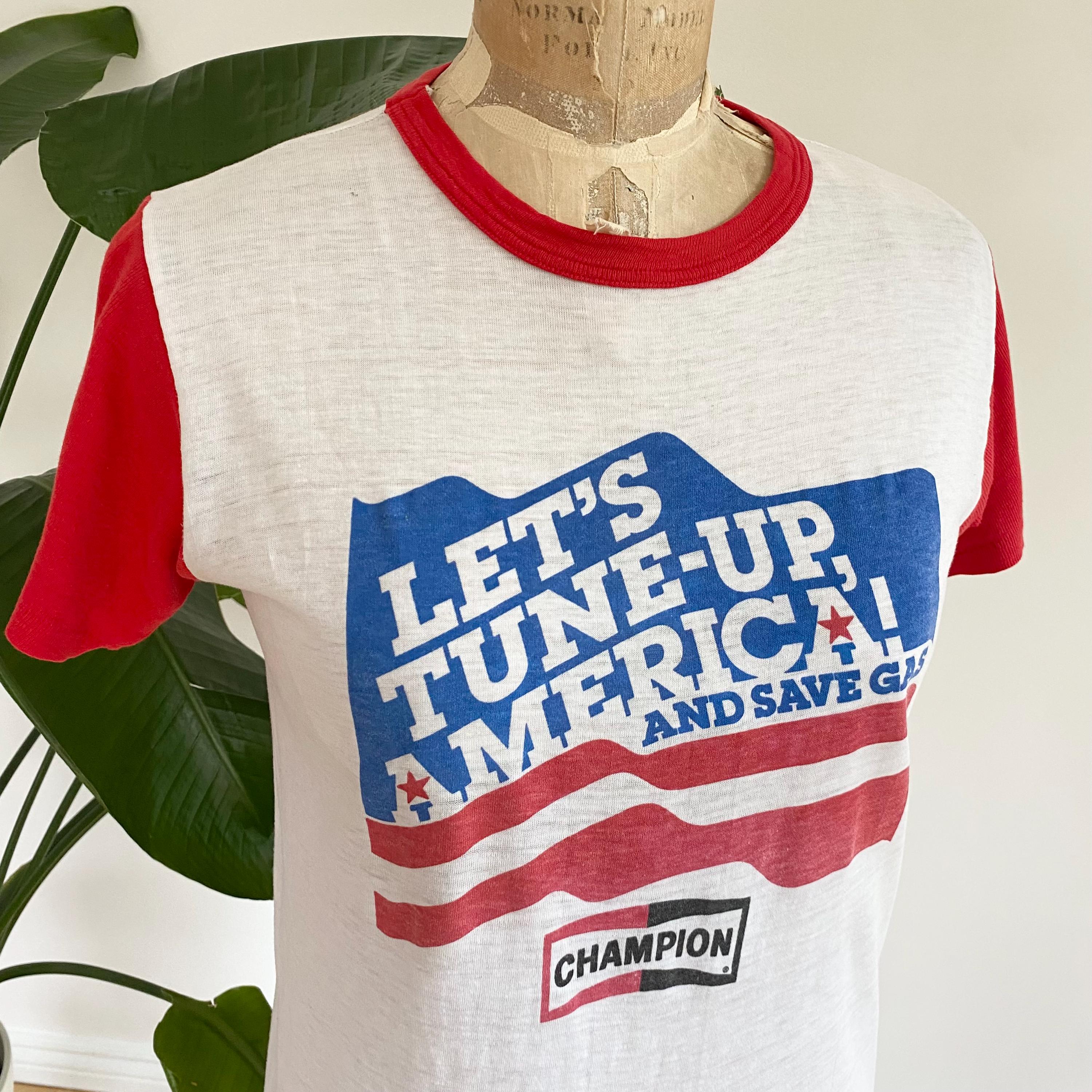 Champion 70s Tee - Etsy