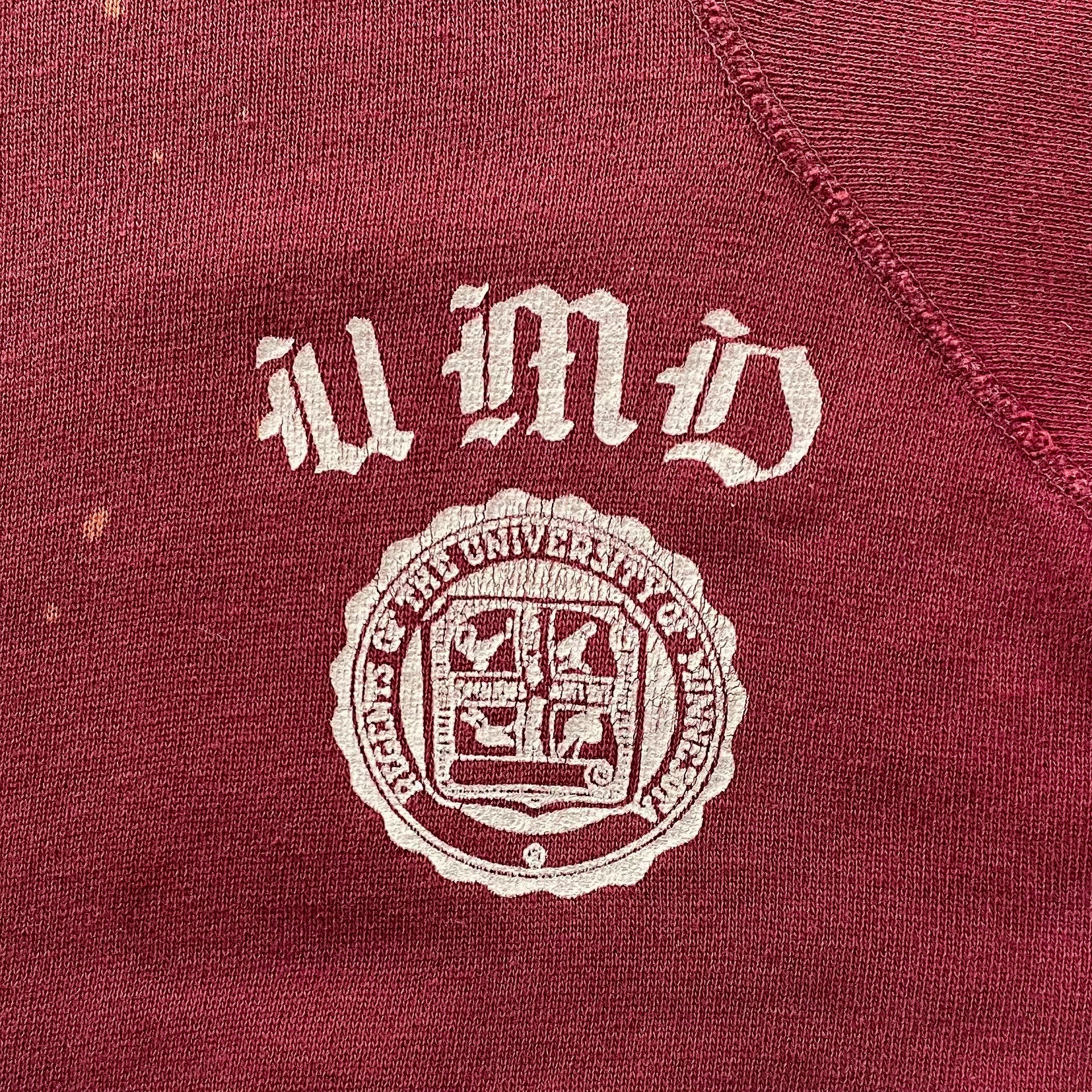 Vintage usa 60’s スウェット Vtg 60s Iowa State College Faded Cutoff Sweatshirt S USA