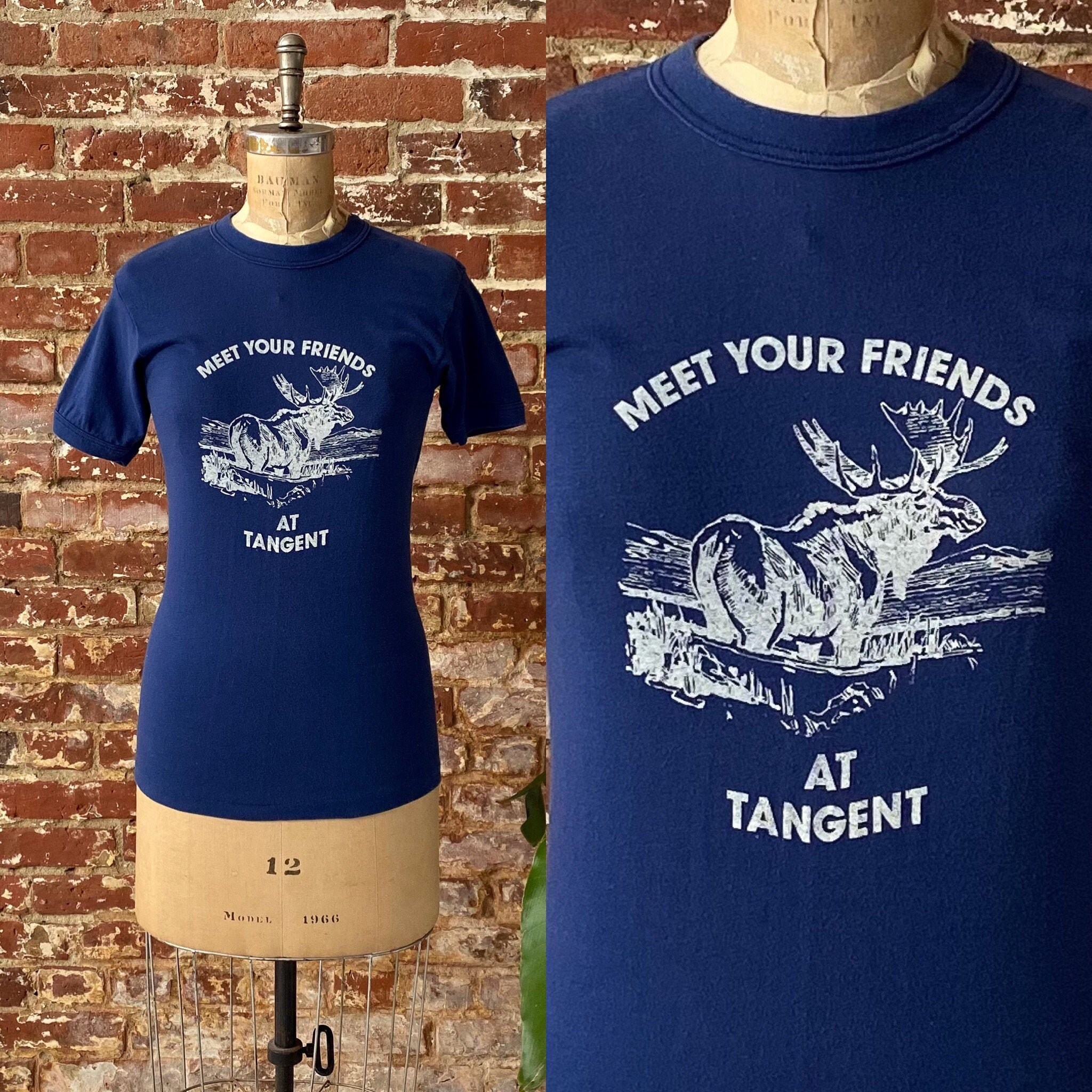 Vintage 1970s Tangent Souvenir T-shirt 
