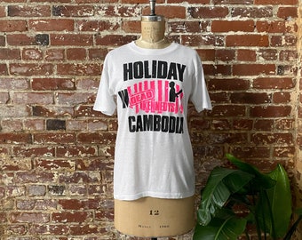 Dead Kennedys Holiday in Cambodia Tシャツ Dead-Kennedys-T-Shirt-Holiday-