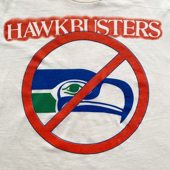 Vintage 1980s Hawkbusters T-Shirt - 80s We Came W… - image 7
