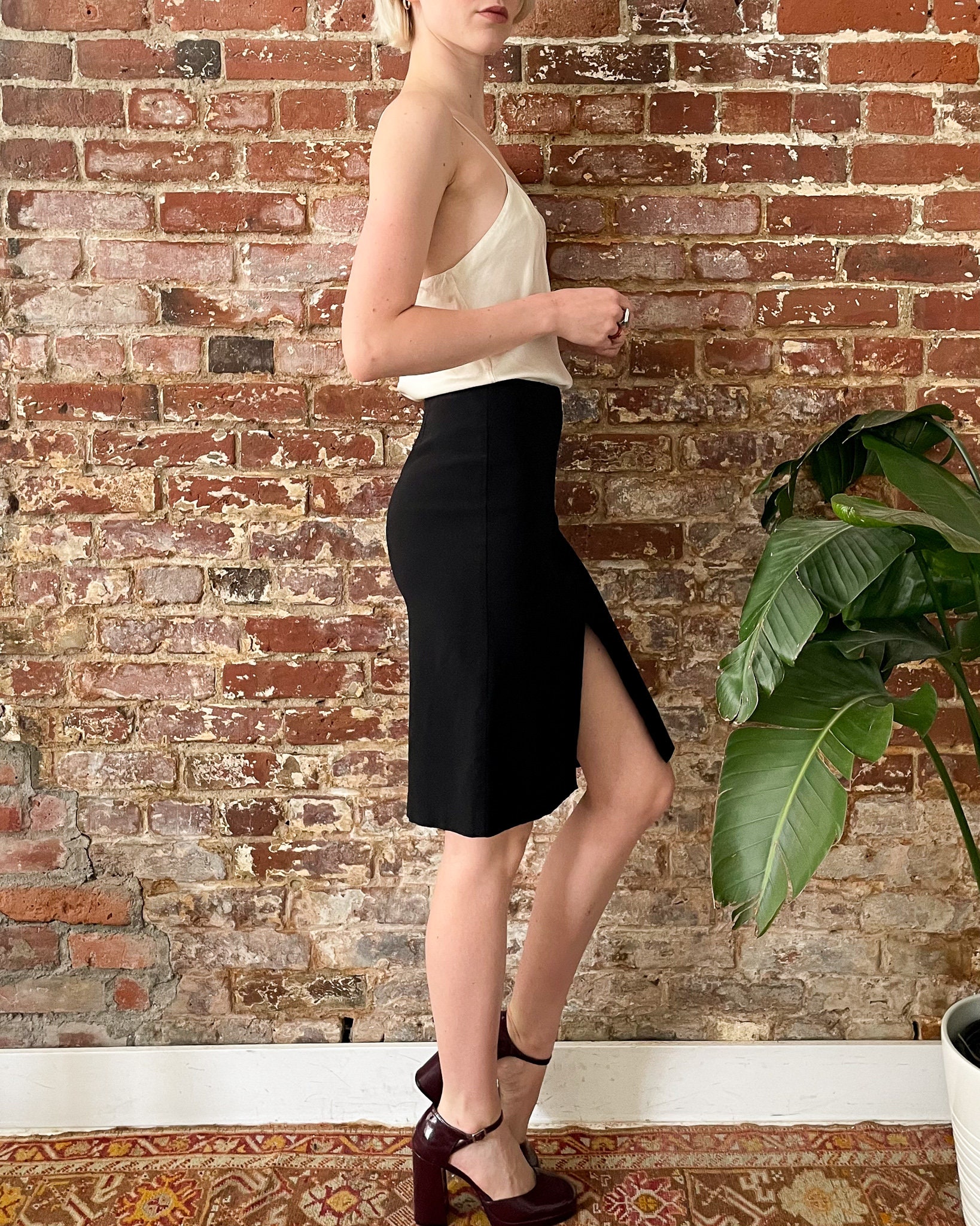 Amazon.com: Women's PU Leather Skirt Zipper High Waist Body