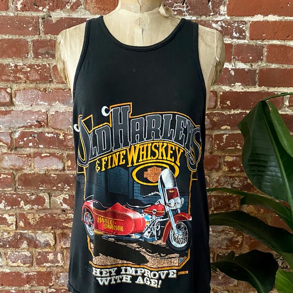 Vintage 1988 Old Harleys & Fine Whiskey They Impr… - image 3