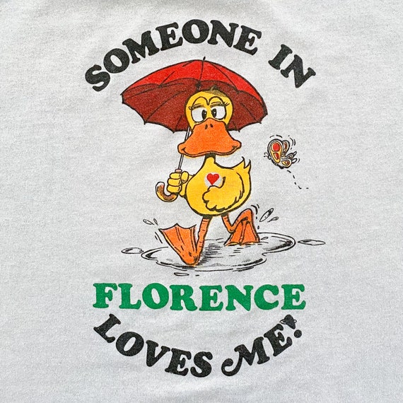 Vintage 1970s Somebody In Florence Loves Me! Duck… - image 6
