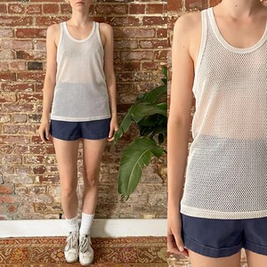 試着のみ　アメリヴィンテージ　MESH MINIMAL TANK TOP Ameri VINTAGE - 試着のみ アメリヴィンテージ MESH MINIMAL TANK TOP
