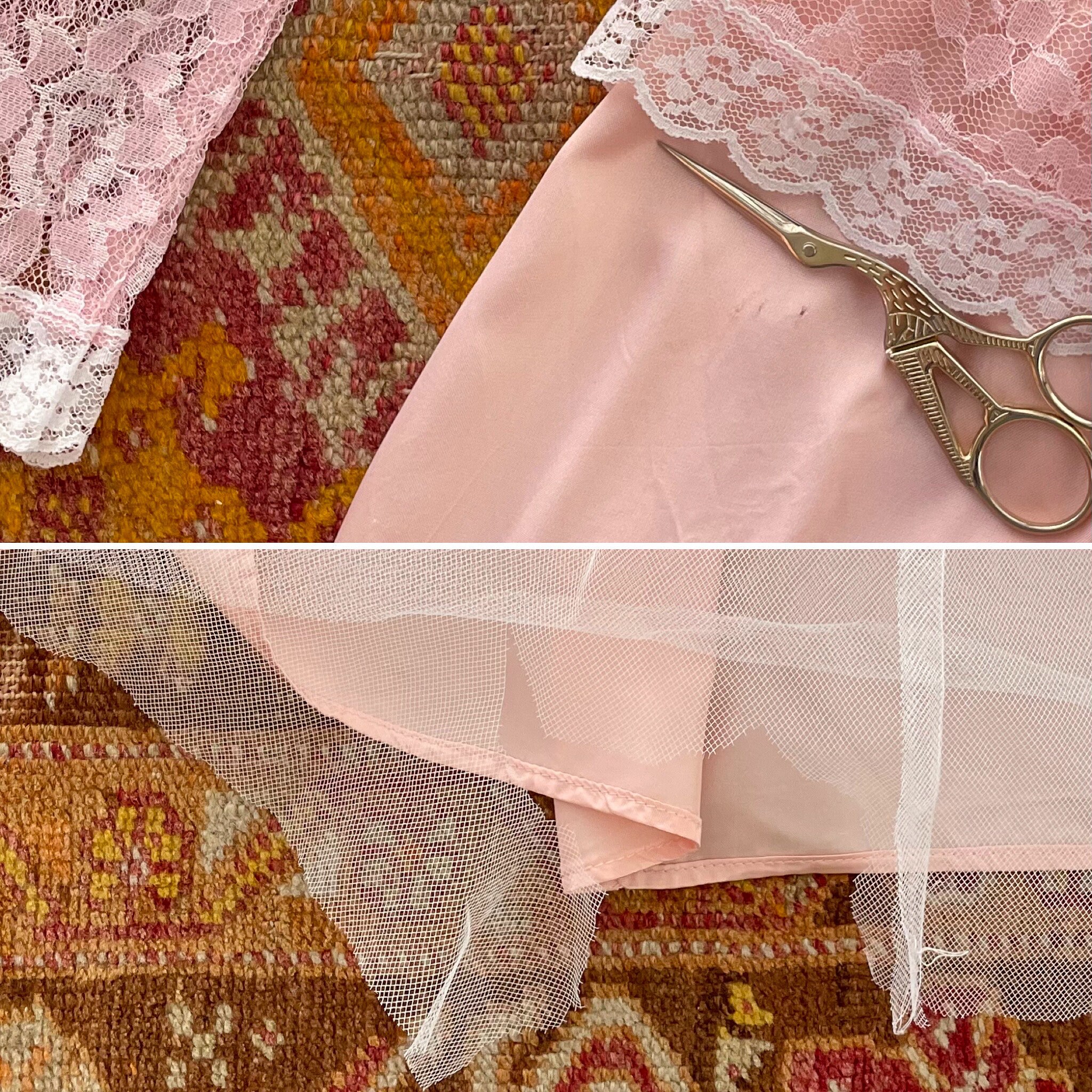 Vtg Gunne Sax Baby Pink Lace Princess Dress - XS 25W - Etsy