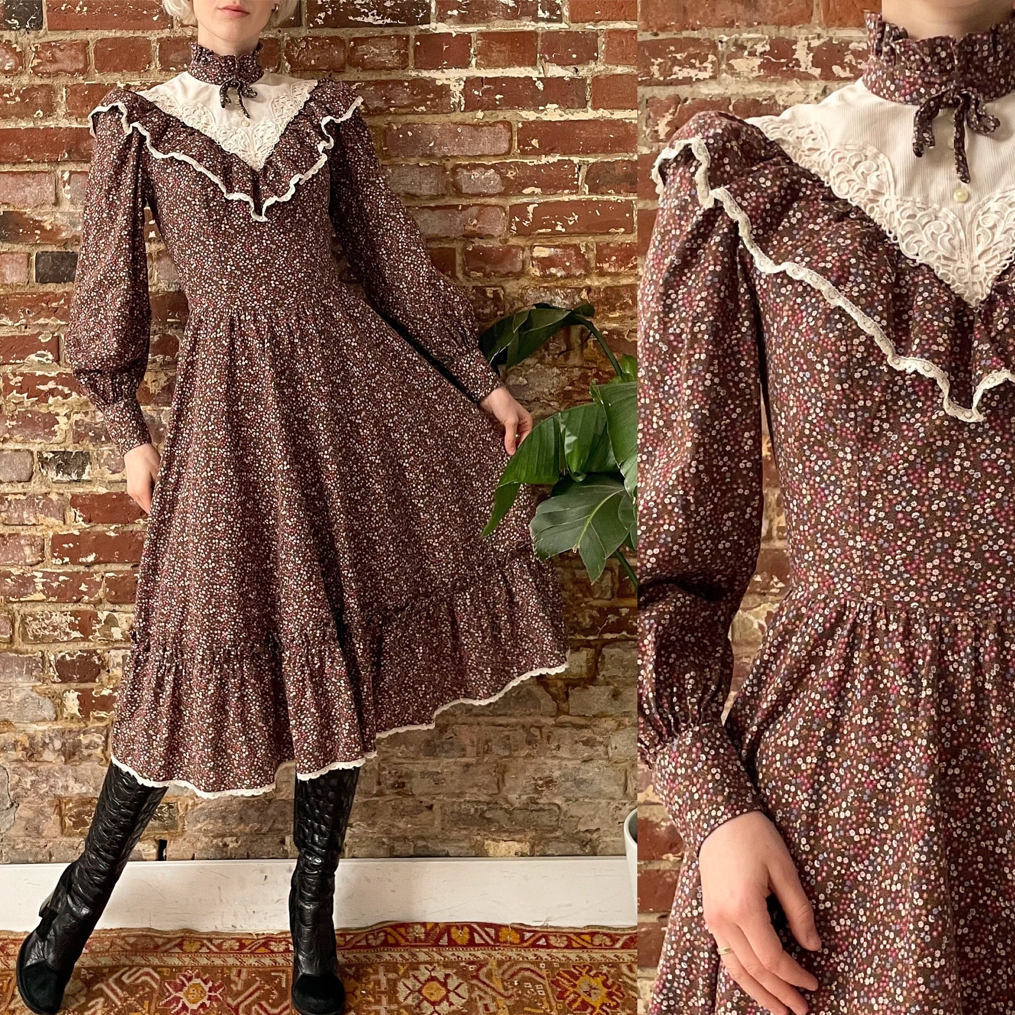 Brown Gunne Sax - Etsy