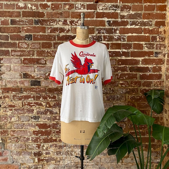 Vintage 1980s St. Louis Cardinals the Heat is on Baseball 