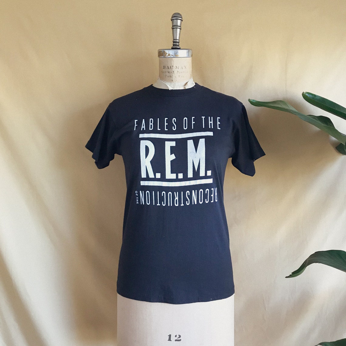 Vintage 1985 R.E.M. Fables Of The Reconstruction TShirt 80s Etsy