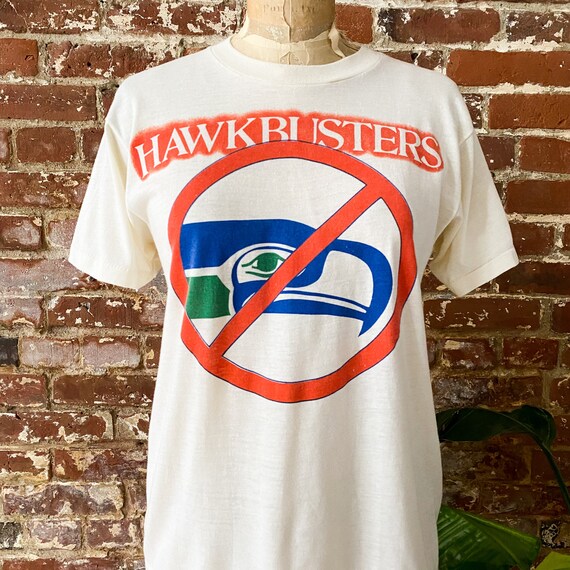 Vintage 1980s Hawkbusters T-Shirt - 80s We Came W… - image 3