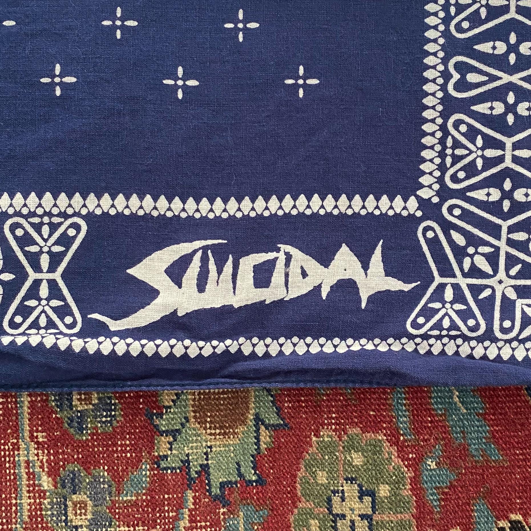 Suicidal Tendencies バンダナ 1992年製　2枚セット Vintage 1992 Suicidal Tendencies Indigo Cotton Bandana - Made in