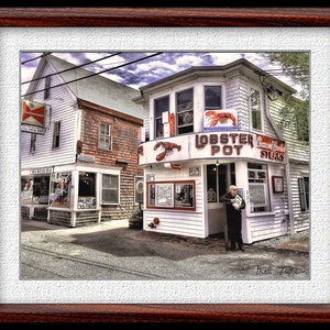 Provincetown Print 11x14 - Lobster Pot Restaurant Print - Cape Cod Decor - Cape Cod Gift - Cape Cod Photography - Cape Cod Print - (PR165)
