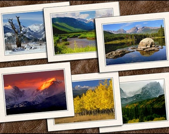 Nature Photo Greeting Cards Blank - Note Cards With Envelope - Photo Note Cards Handmade Set - 5x7 Nature Greeting Cards Handmade - (GP489)
