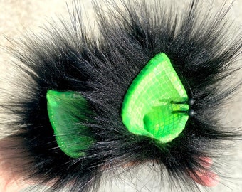 Goblin - Handmade Clip in Animal Ears - Festival Fashion & Cosplay