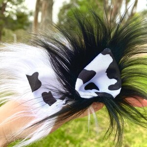 Ima Cow Handmade Clip in Animal Ears Festival Fashion & Cosplay Unpierced