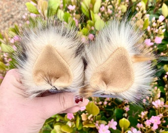 Uggdorable - Handmade Clip in Animal Ears - Festival Fashion & Cosplay