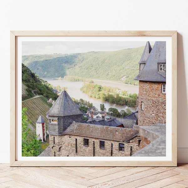 Rhine River Germany Travel Print | Instant Download | Travel Print Germany | Travel Photography | Gallery Wall Art | Photos of Germany