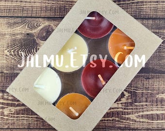 Scented Tealight Candles: Autumn Set | 6 Pack