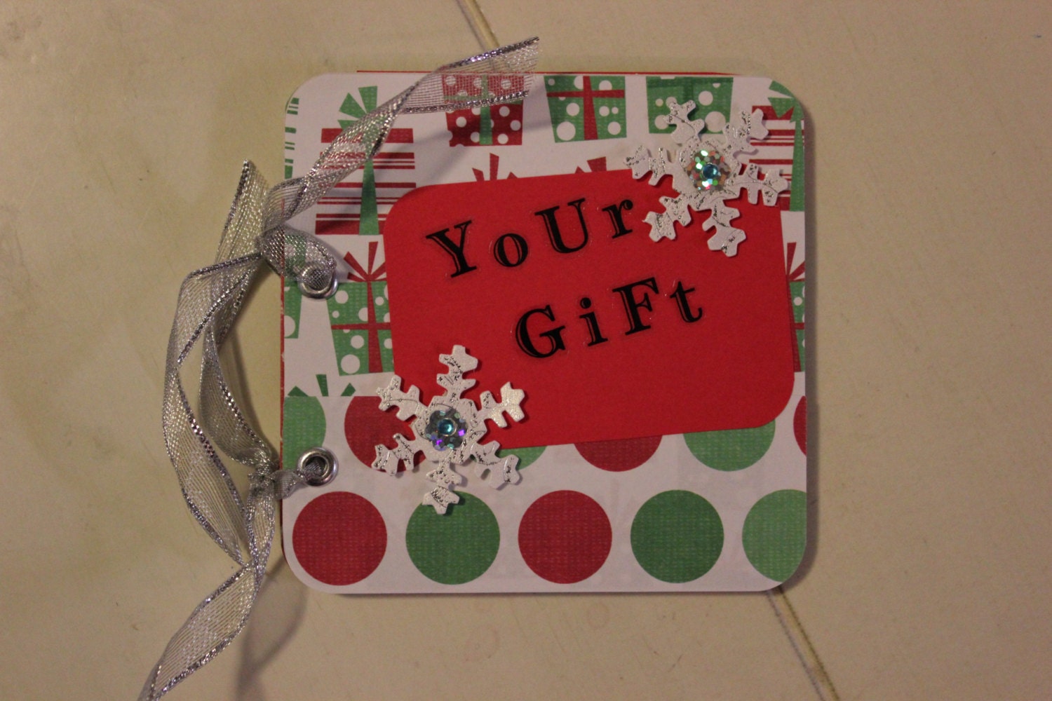 Christmas Gift Card Holder WK127 Etsy