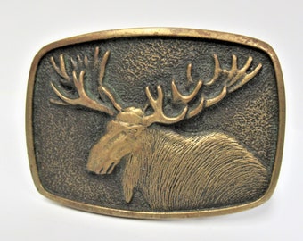 Siskiyou Moose Large Steel Money Clip