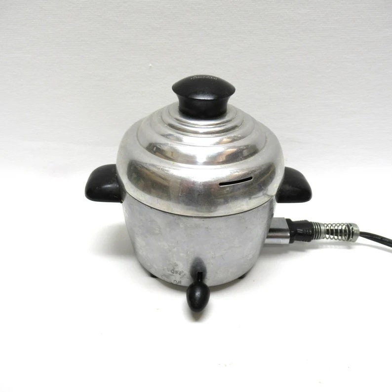 Vintage Sunbeam Egg Cooker Model E, 1950s Electric Poacher