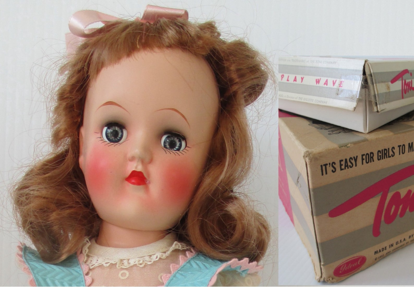 Vintage Toni Doll 1951 Red Head Ideal P 90 Tony Doll with Etsy