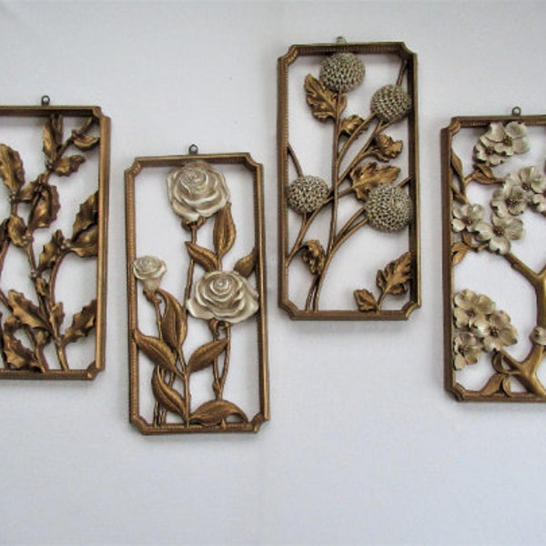 Flower Wall Plaque Etsy
