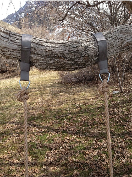 Tree Swing Hanging Kit Two Straps Etsy