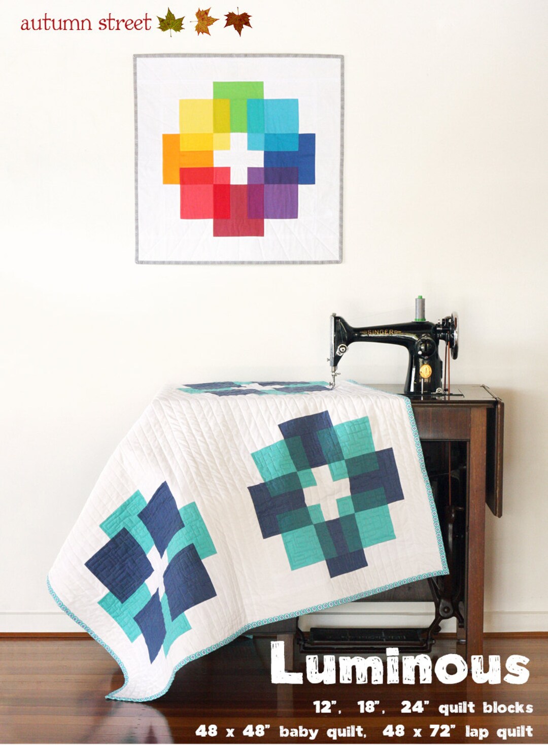 Luminous Quilt PDF Sewing Pattern Etsy