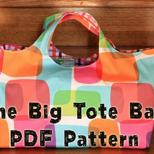 The Big Tote Bag PDF Schnittmuster