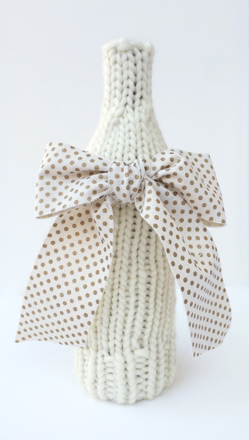 Knit Wine Bottle Cover Pattern Wine Bottle Gifting Cover Etsy