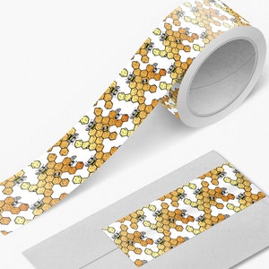 Bees Honeycomb Washi Tape