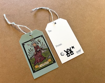 Empress Cat Tarot Gift Tags -set of 5