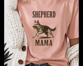 Custom Dog Breed Mama Shirt: Personalized Pet Lover Gift