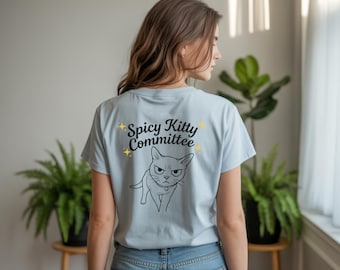 Spicy Kitty Committee Shirt: Craven-Pamlico Animal Rescue Tee